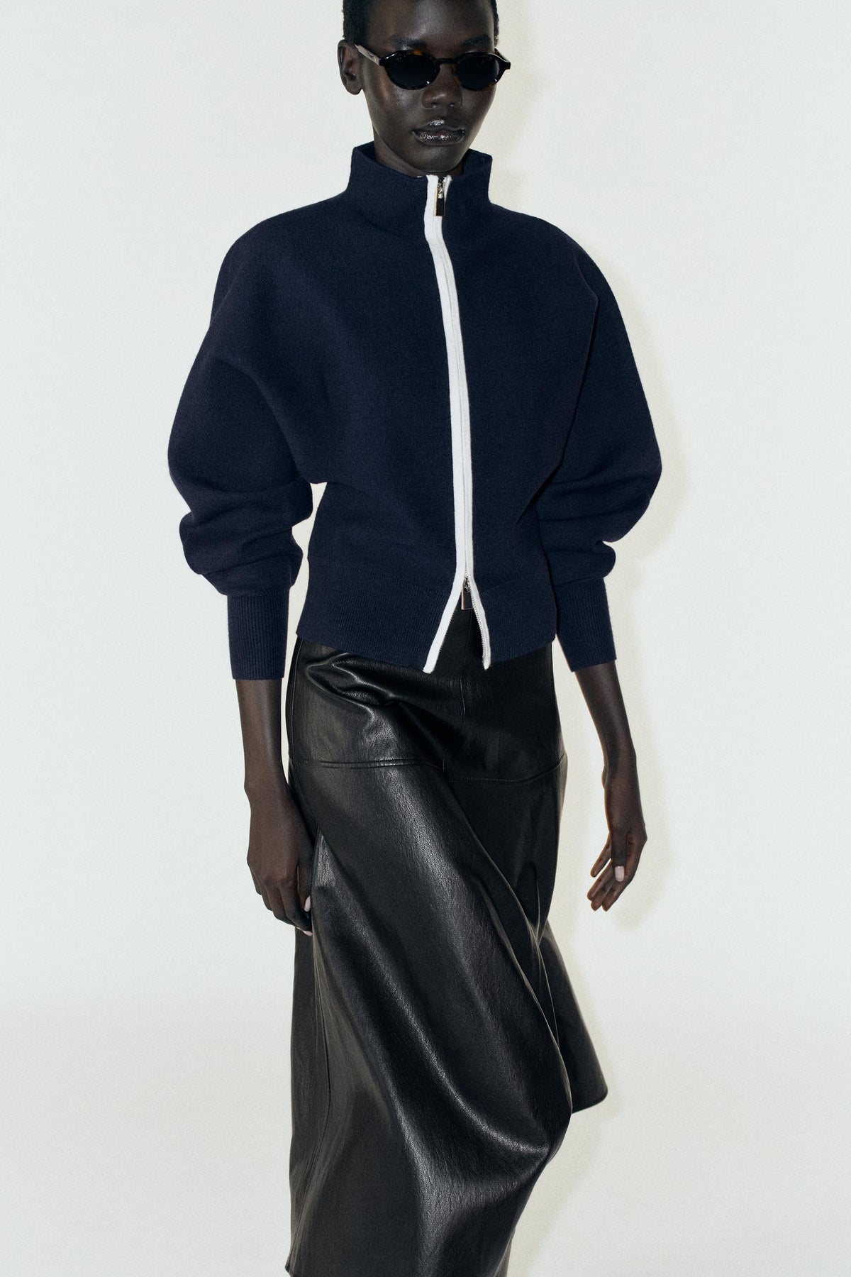 Nelia-Marine Zip Jacket