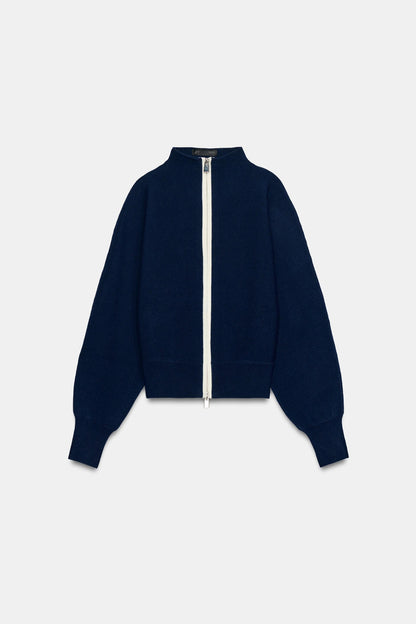 Nelia-Marine Zip Jacket