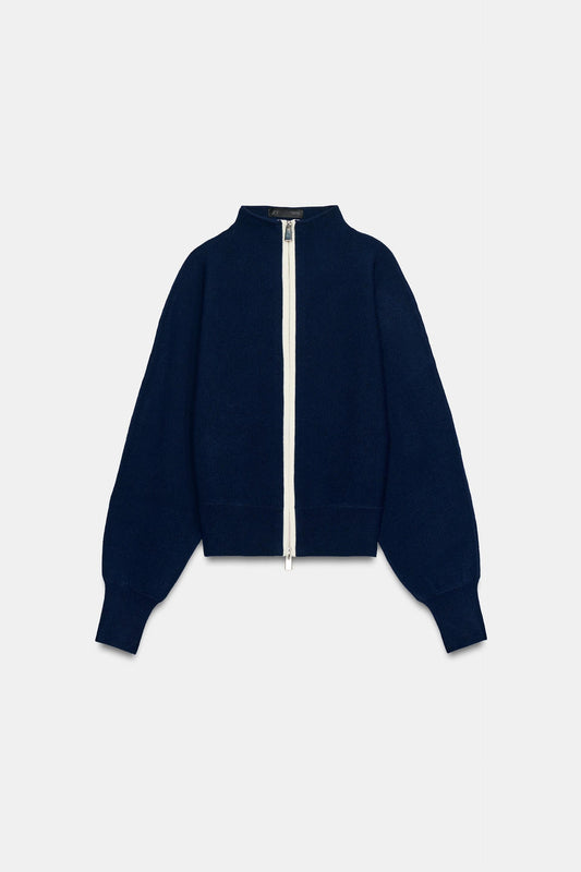 Nelia-Marine Zip Jacket