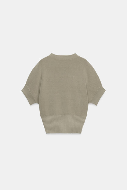 Nelia-Top Dune en Maille