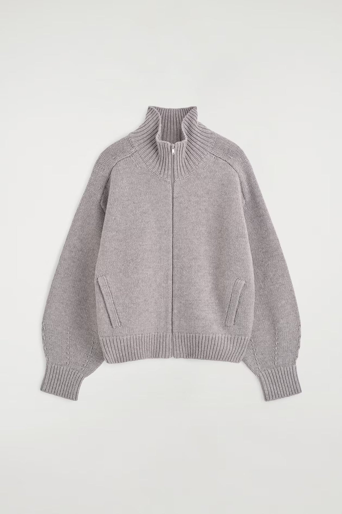 Nelia-Veste Col Montant en Laine