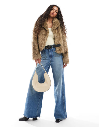 Nelia-Veste fourrure
