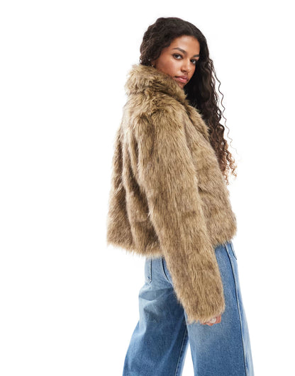 Nelia-Veste fourrure