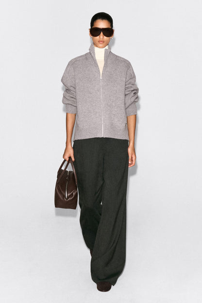 Nelia-Veste Col Montant en Laine