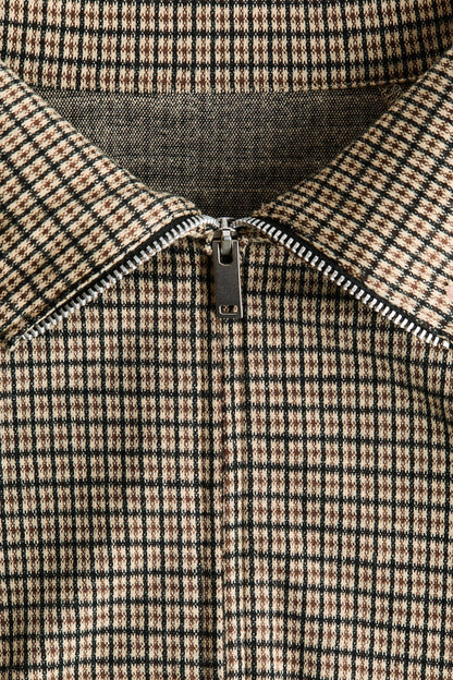 Nelia-Veste Carreaux Beige