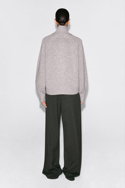 Nelia-Veste Col Montant en Laine