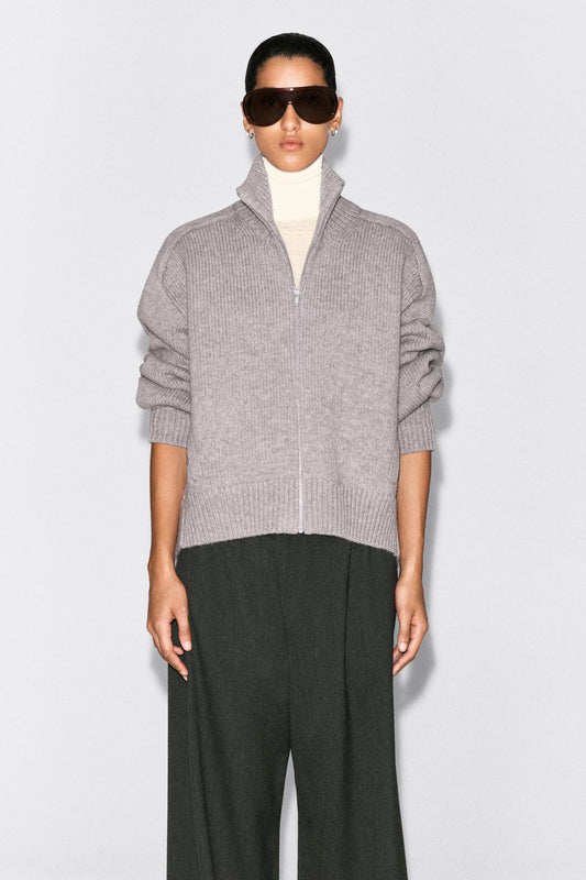 Nelia-Veste Col Montant en Laine