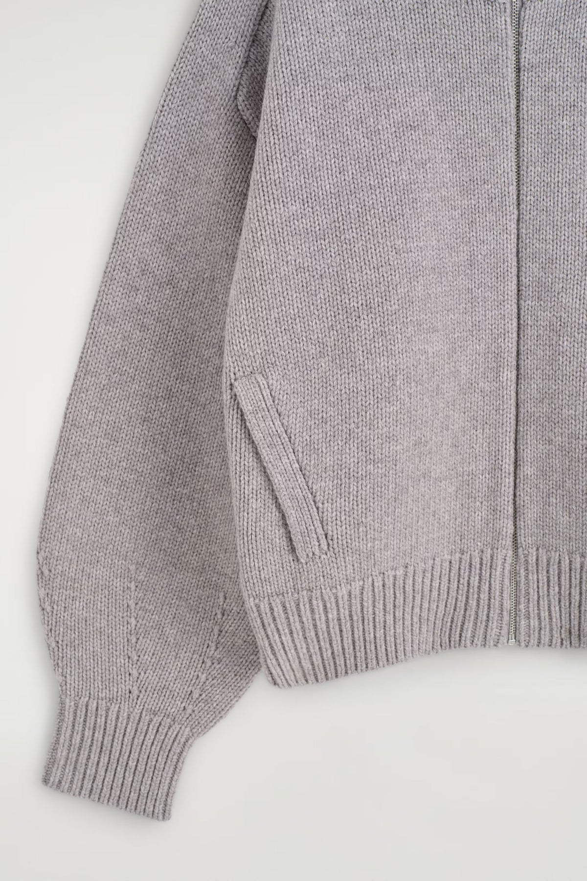 Nelia-Veste Col Montant en Laine